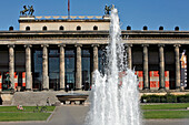 Fountain In Front Of The Old Museum, Altes Museum, Lustgarten, Museum Island, Berlin, Germany