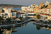 Lake Voulismeni, Agios Nikolaos, Gulf Of Mirabello, Crete, Greece Crete, Greece