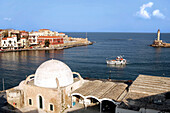 Mosque On The Port Of Chania, Crete