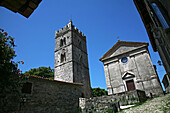 Town Of Hum, Saint Romanicko Chapel, Istria, Croatia