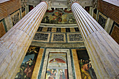 Columns In The Pantheon, Piazza Della Rotondo, Rome, Italy