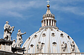 Dome Of Saint Peter'S Basilica, Basilica San Pietro, Rome
