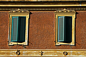 Facade Of A House On The Piazza Di Spagna, Rome