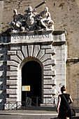 Entrance To The Vatican Museum, Rome