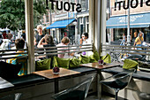 Sidewalk Cafe-Restaurant 'Stout', Amsterdam, Netherlands