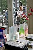 Window Of The Store 'The Frozen Fountain', Amsterdam, Netherlands