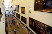 Civic Guard Gallery (Schuttersgalerij), Amsterdams Historisch Museum, History Museum Of The City Of Amsterdam. Since 1975 The Amsterdam Historical Museum Is Situated In The Old Civilian Orphanage Between Kalverstraat And Nieuwezijds Voorburgwal. The Museu