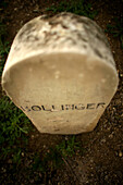 Stone Markers From The Vineyards Of The Great Champagne Makers, Bollinger, Marne (51)