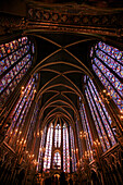 Sainte-Chapelle On The Ile De La Cite, In Paris. Upper Chapel, Paris (75)