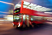 English Red Bus, Symbol Of England, London, Great Britain
