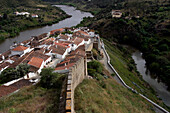 Aerial View Of The Village Of Mertola, Portugal