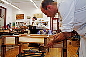 Marquetry Workshop, Museum Of Decorative Arts, (Musea De Artes Decorativas), Ricardo Do Esperito Santo Silva Foundation, Portugal, Europe