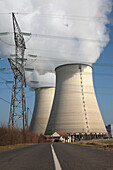 Nuclear Power Plant For The Production Of Electricity In Belleville Sur Loire