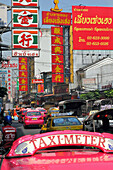 Taxi Meter, Chinese Neighborhood, Chinatown, Bangkok, Thailand