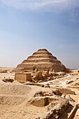 Stufenpyramide Sakkara des Pharao Djoser, Aegypten, Sakkara