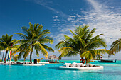 Pool of Maldive Island Kandooma, Maldives, South Male Atoll