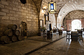 Cellar of Bodegues Santa Catarina Winery, near Andratx, Mallorca, Balearic Islands, Spain, Europe