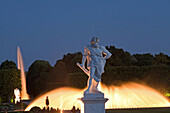 Fountain, Great Garden, Herrenhausen Gardens, Hanover, Lower Saxony, Germany
