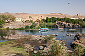 Nile River Cataract, Aswan, Egypt