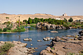 Kataraktlandschaft Nil, Assuan, Ägypten
