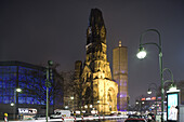 Kaiser Wilhelm Gedächtniskirche, Breitscheidplatz, Berlin, Deutschland, Europa