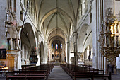 Cathedral of St. Paul, Main nave, Münster, North Rhine-Westphalia, Germany, Europe