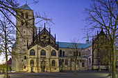 St.-Paulus-Dom und Domplatz in Münster, Münster, Nordrhein-Westfalen, Deutschland, Europa