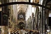 St. Lorenzkirche in Nürnberg, gotischer Kirchenbau, Nürnberg, Bayern, Deutschland, Europa