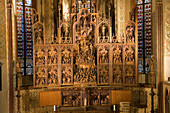 Brüggemann- oder Bordesholmer Altar im St. Petri-Dom zu Schleswig, Schleswig-Holstein, Deutschland, Europa