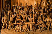 Brüggemann- or Bordesholmer Altar inside the Schleswig Cathedral, Cathedral of St. Peter, Schleswig, Schleswig-Holstein, Germany, Europe