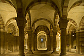 Crypt in the Speyer cathedral, Imperial Cathedral Basilica of the Assumption and St Stephen, UNESCO world cultural heritage, Speyer, Rhineland-Palatinate, Germay, Europe