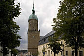 St. Annenkirche, Silberstrasse, Kirche der Bergarbeiter, Annaberg-Buchholz, Erzgebirge-Vogtland, Sachsen, Deutschland, Europa