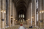 Innenansicht von der Elisabethkirche in Marburg, Hessen, Deutschland, Europa