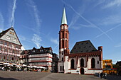 Nikolaikirche, Römerberg, Frankfurt am Main, Hessen, Deutschland