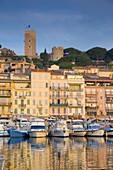 France Provence-Alpes-Côte d´Azur Cannes Old Town Le Suquet Vieux Port Old Harbour