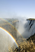 Victoria Falls,  Zambesi River,  Zambia.