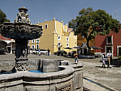 Artists barrio. Puebla,  Mexico.