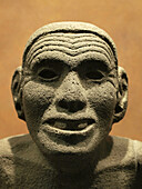 Aztec man. Museo Nacional de Antropologia. Ciudad de Mexico
