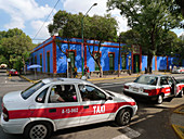 museo frida khalo. casa azul. coyoacán. ciudad de méxico.