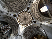 Convento del Carmen dome,  sur de Ciudad de México.