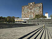 Central Library,  Universidad Nacional Autónoma de México,  Ciudad de Mexico