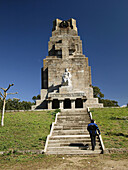 Monumento a la Marina. Monte Ferro. Galicia. España.