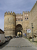 Puerta del Sol. Segovia. Castilla y León. España.
