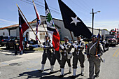 Confederate Soldiers in Strawberry Festival Parade Plant City Florida