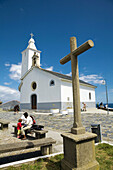 Ermita de la Atalaya (Aka Ermita de la Virgen blanca). Luarca. Asturias. Spain.