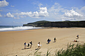 Langre beach,  Cantabria region,  Spain