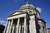 Marble church (1749-1770,  architect Nicolai Eigtved,  1877-1894,  architect Ferdinand Meldahl),  Copenhagen,  Denmark