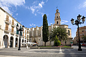 St Mary´s collegiate church,  Gandia. Valencia province,  Comunidad Valenciana,  Spain