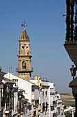 Belfry of Convent of the Holy Spirit church,  Osuna. Sevilla province,  Andalucia,  Spain