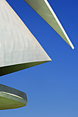 Palace of Arts Reina Sofia,  by S Calatrava City of Arts and Sciences Comunidad Valenciana,  Valencia Spain